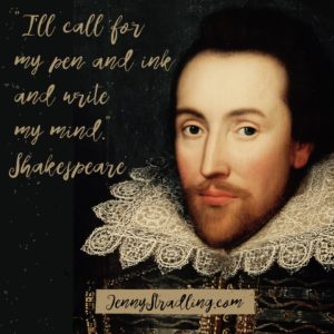 Shakespeare Quote on Writing