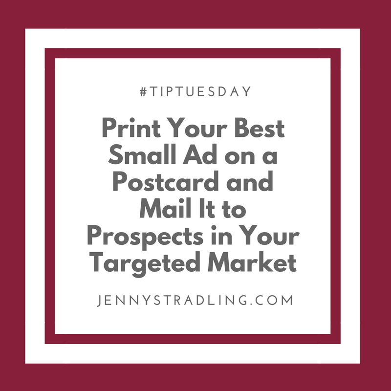 Jenny Stradling - Direct Marketing Tip